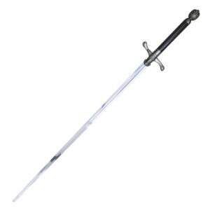 Cavaleiro Medieval com Espada Prateado 35 Cm - Rei da Cutelaria